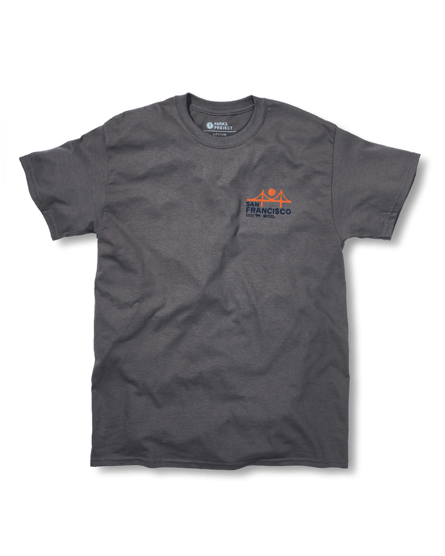 Equator x Parks Project Tee - Charcoal - Equator Coffees