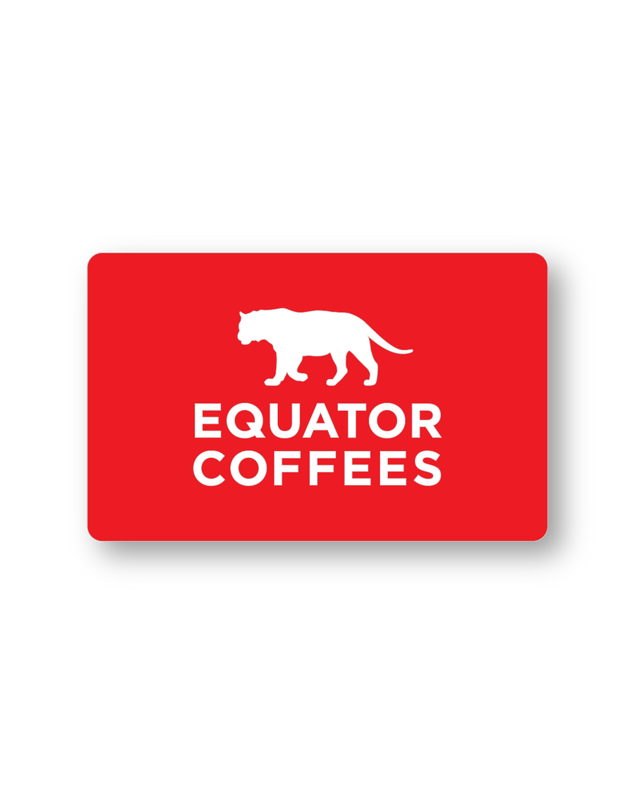 Gift Card - Website Store Only - Equator Coffees