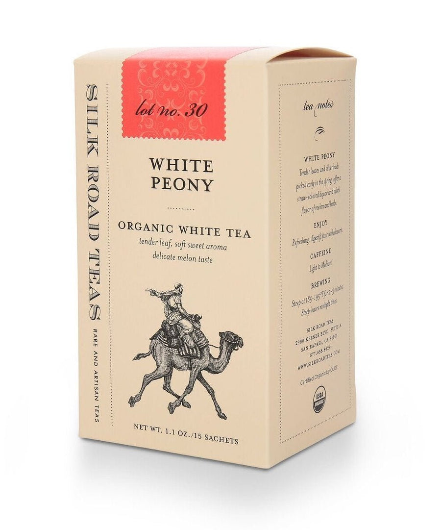 Organic White Peony Tea, 15 Sachets