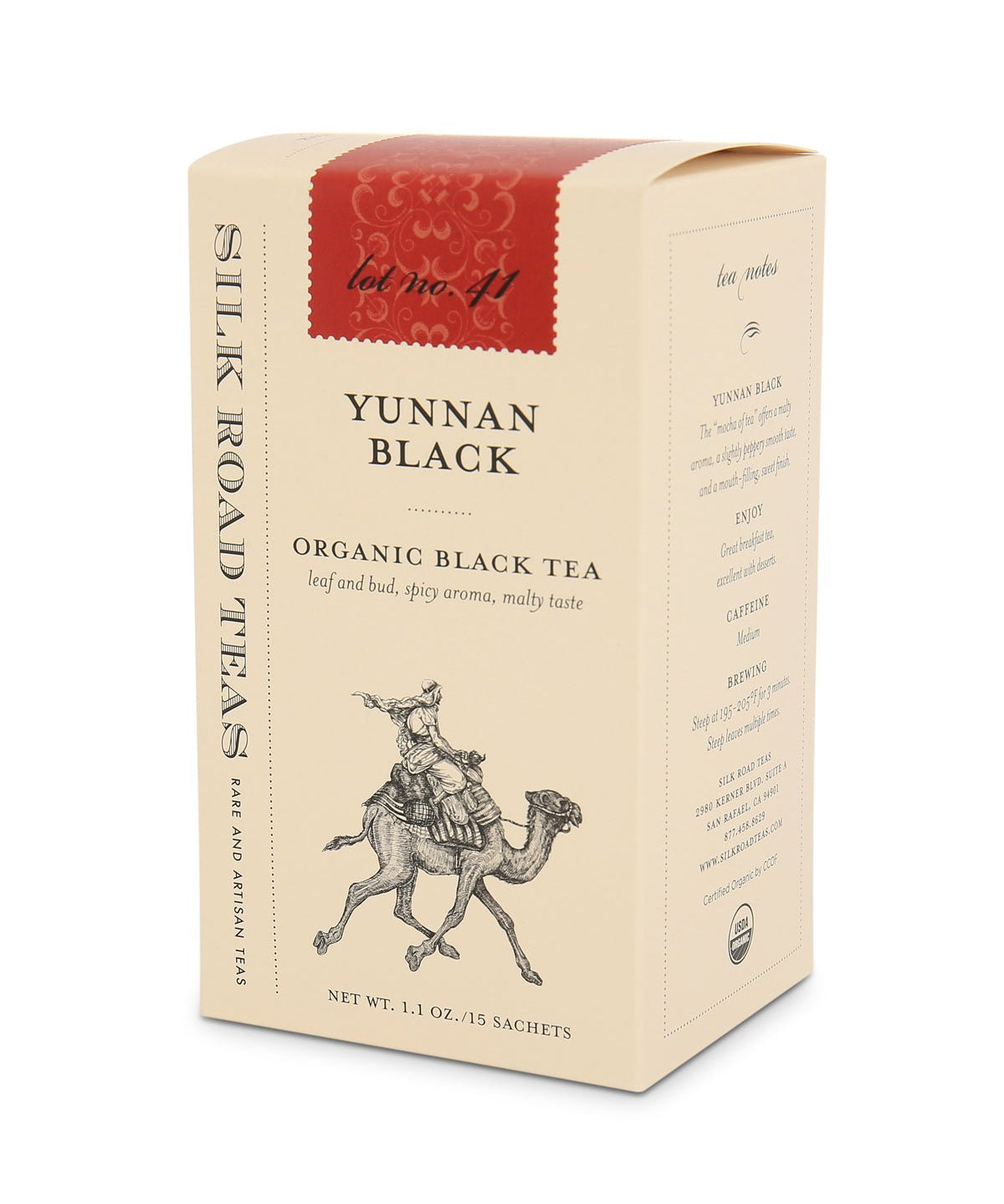 Yunnan Black (15 Sachets) - Equator Coffees